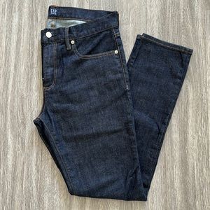Gap 1969 Skinny Fit Selvedge Dark Rinse Jeans | NWOT | Size 31x30